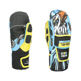 Mitts Level Worldcup Jr CF - Yellow/Blue - Genetik Sport